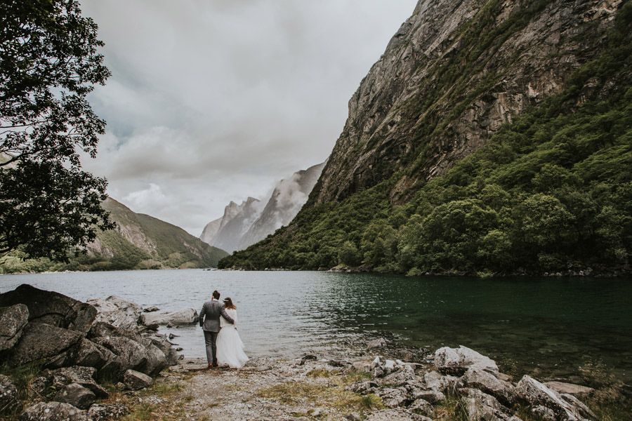 sesja ślubna w Norwegii