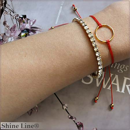 Przegląd bransoletek z kryształkami Swarovskiego